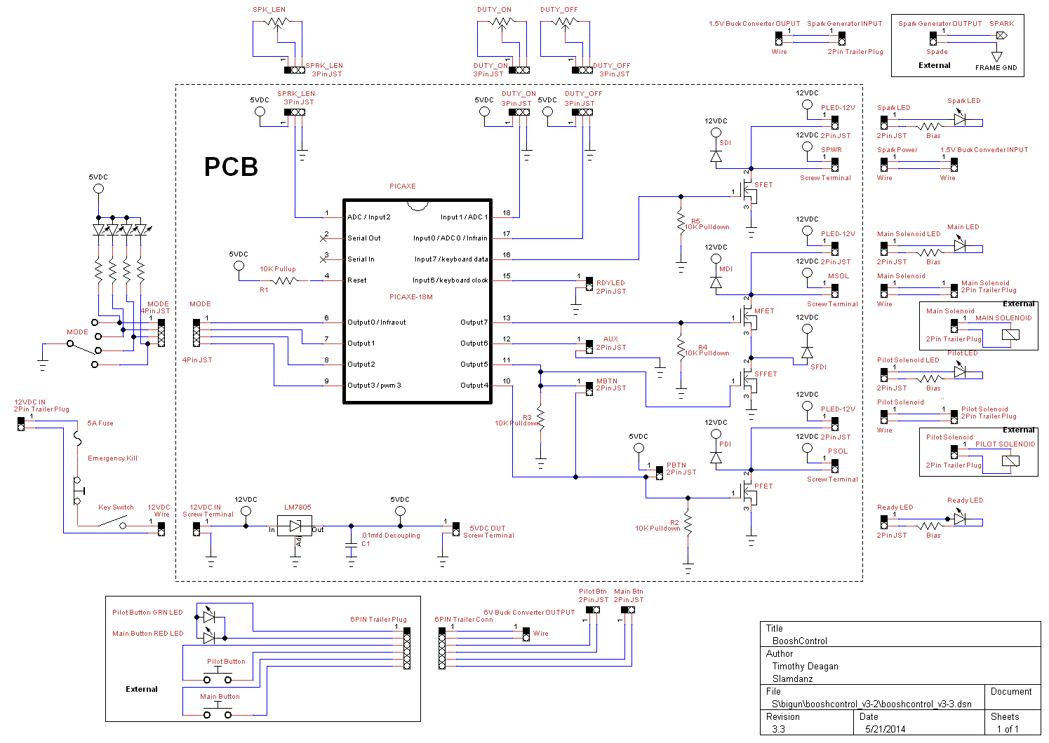 Boosh Controller 4.1 Schematic